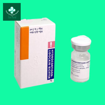 Hydrocortison-Lidocain-Richter 1 Thuốc tiêm Hydrocortison - Lidocain -Richter