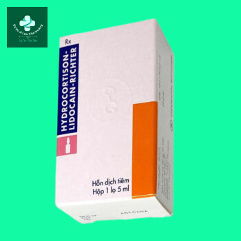 Hydrocortison-Lidocain-Richter 7 Thuốc tiêm Hydrocortison - Lidocain -Richter