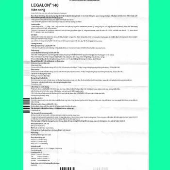 Legalon 140 9 Thuốc Legalon 140