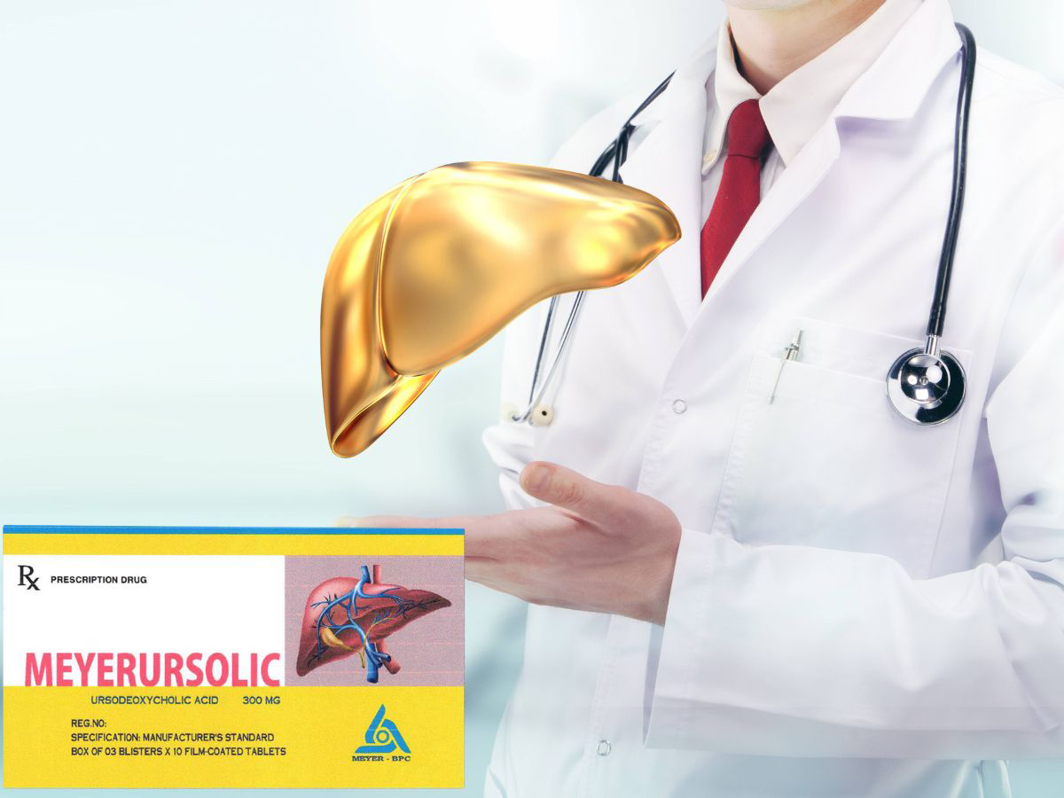 Thuốc Meyerursolic 300mg giúp tăng cường chức năng gan