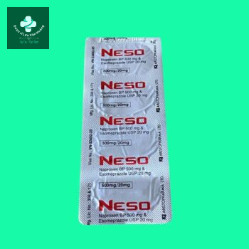 Neso 500mg/20mg 6 Thuốc Neso 500mg/20mg