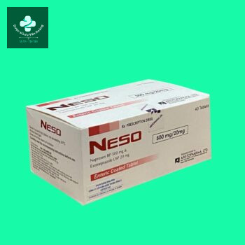 Neso 500mg/20mg 3 Thuốc Neso 500mg/20mg