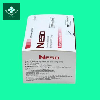 Neso 500mg/20mg 4 Thuốc Neso 500mg/20mg