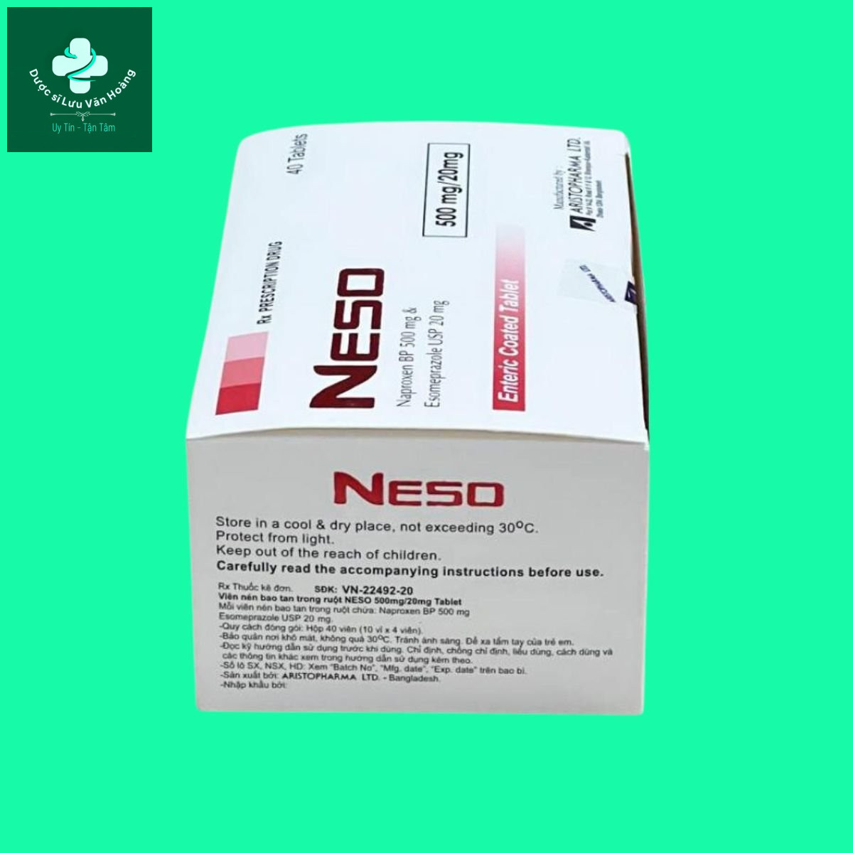neso-4 Thuốc Neso 500mg/20mg