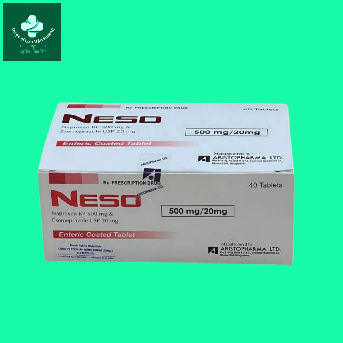 neso-5 Thuốc Neso 500mg/20mg