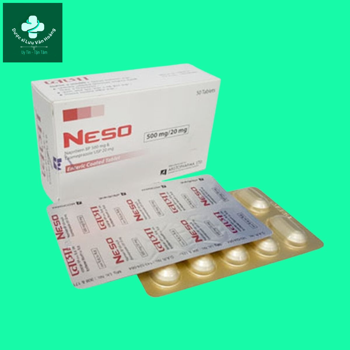 neso-6 Thuốc Neso 500mg/20mg