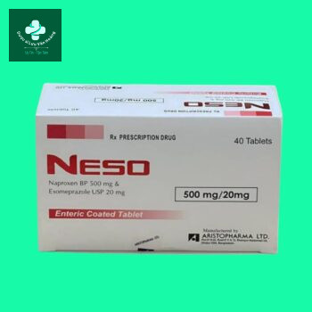 Neso 500mg/20mg 1 Thuốc Neso 500mg/20mg