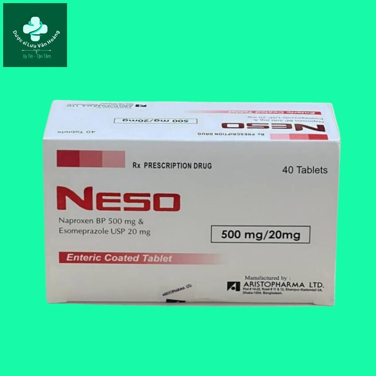 neso-7 Thuốc Neso 500mg/20mg