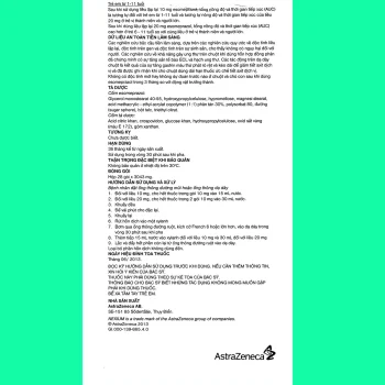 Nexium 10mg 11 Thuốc Nexium 10mg