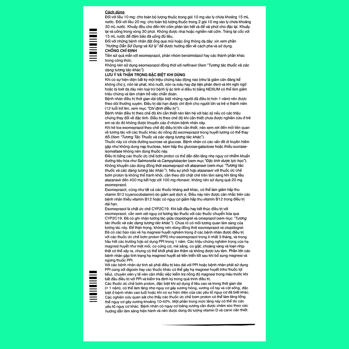 nexium-10mg-6 Thuốc Nexium 10mg
