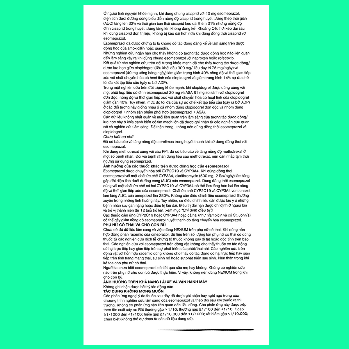 nexium-10mg-8 Thuốc Nexium 10mg