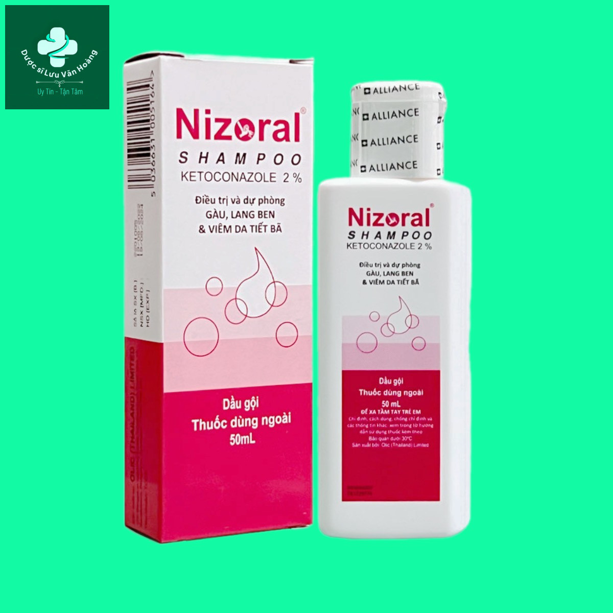 nizoral-shampoo-2 Dầu gội Nizoral Shampoo 100ml