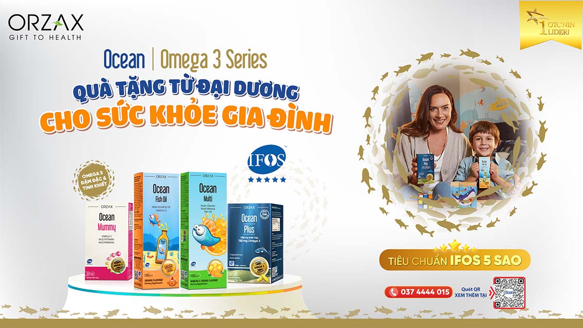 Bộ sản phẩm Ocean Omega 3 Series