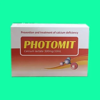 Photomit 500mg/10ml 1 thuốc Photomit 500mg/10ml