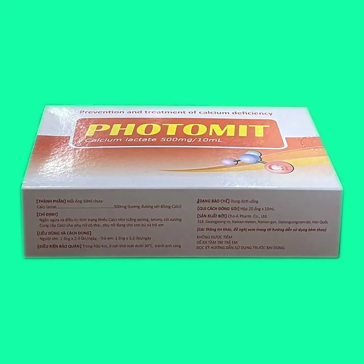 photomit-3 thuốc Photomit 500mg/10ml