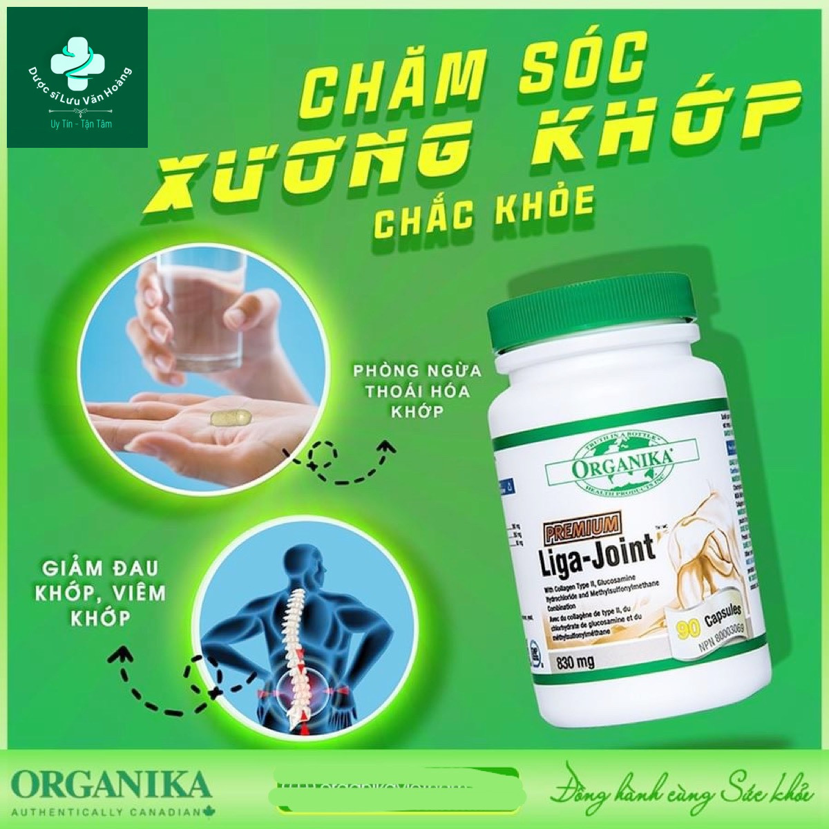 Viên bổ khớp Organika Premium Liga-Joint