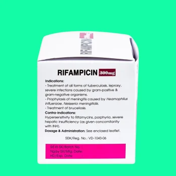 Rifampicin 300mg Mekophar 4 Rifampicin 300mg