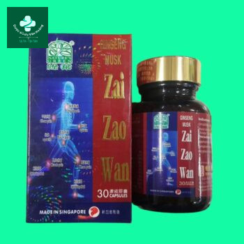 Ginseng Musk Zai Zao Wan Nhân sâm xạ hương tái tạo hoàn
