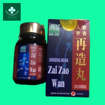 Ginseng Musk Zai Zao Wan Nhân sâm xạ hương tái tạo hoàn