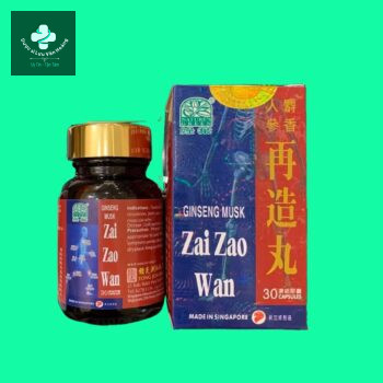 Ginseng Musk Zai Zao Wan Nhân sâm xạ hương tái tạo hoàn