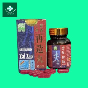 Ginseng Musk Zai Zao Wan Nhân sâm xạ hương tái tạo hoàn