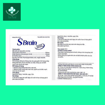Thuốc SBrain Hoàng Hải