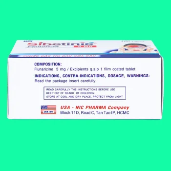 Thuốc Sibetinic 5mg