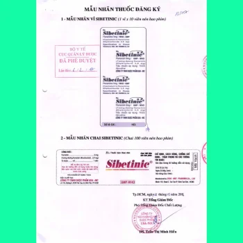 Thuốc Sibetinic 5mg