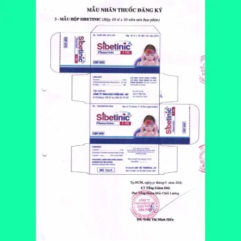 Thuốc Sibetinic 5mg
