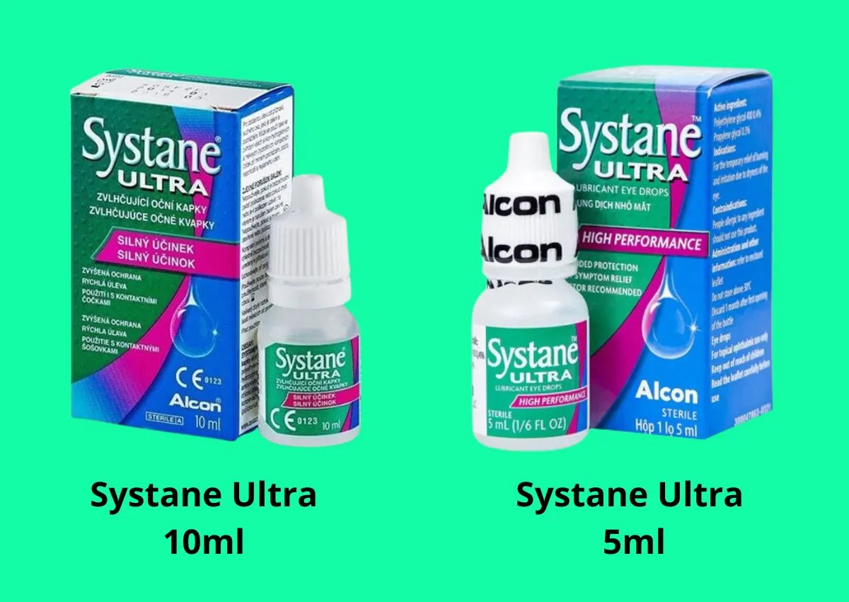 Systane Ultra 5ml 31 Thuốc Systane Ultra 10ml giá bao nhiêu?