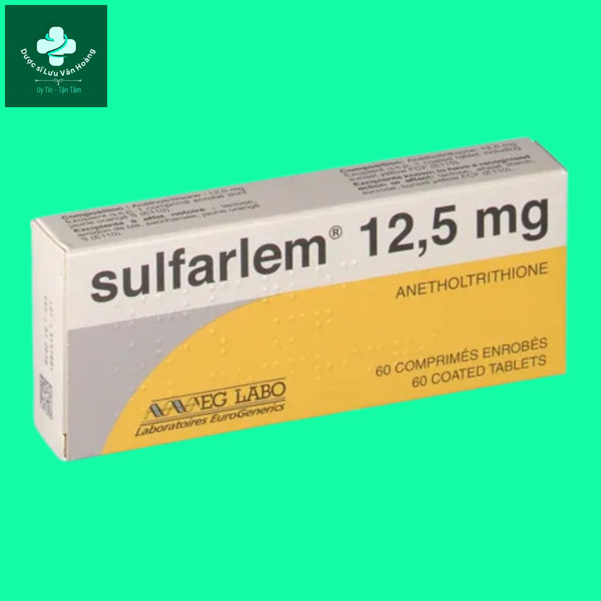 sulfarlem-12.5mg-10 Thuốc Sulfarlem 12,5mg