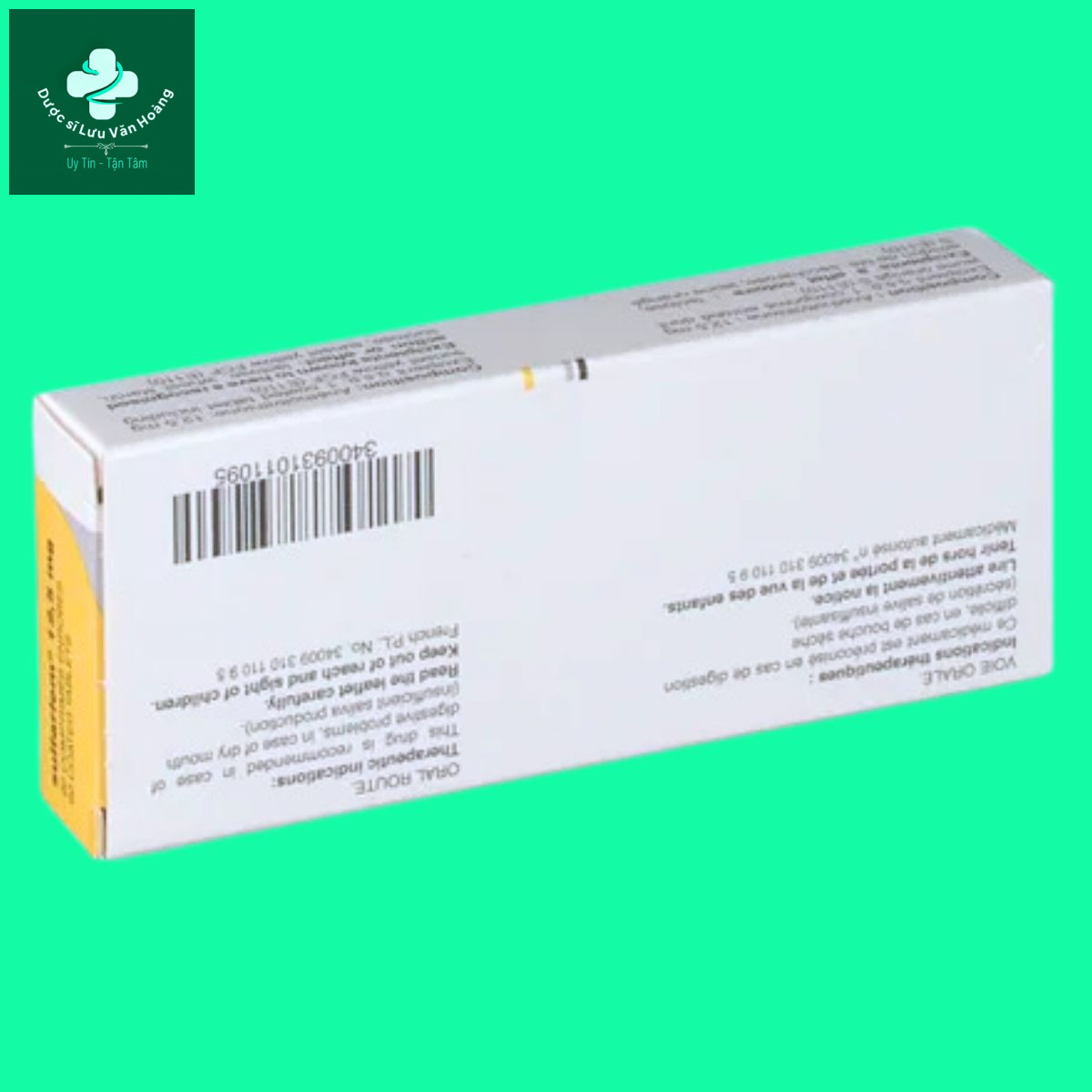 sulfarlem-12.5mg-3 Thuốc Sulfarlem 12,5mg