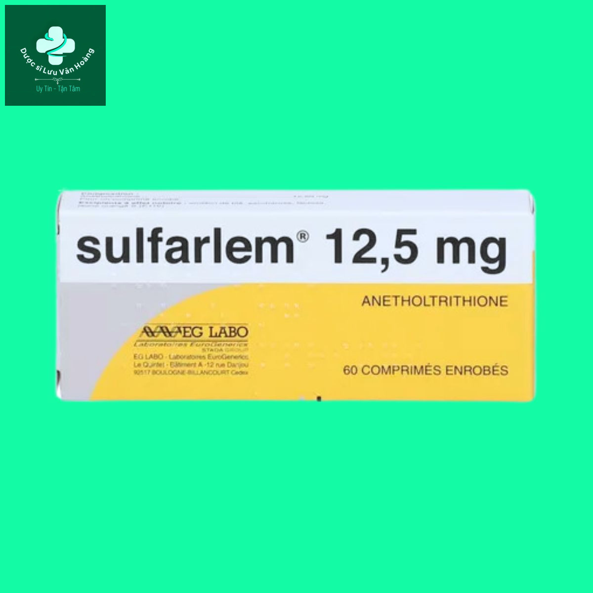 sulfarlem-12.5mg-6 Thuốc Sulfarlem 12,5mg