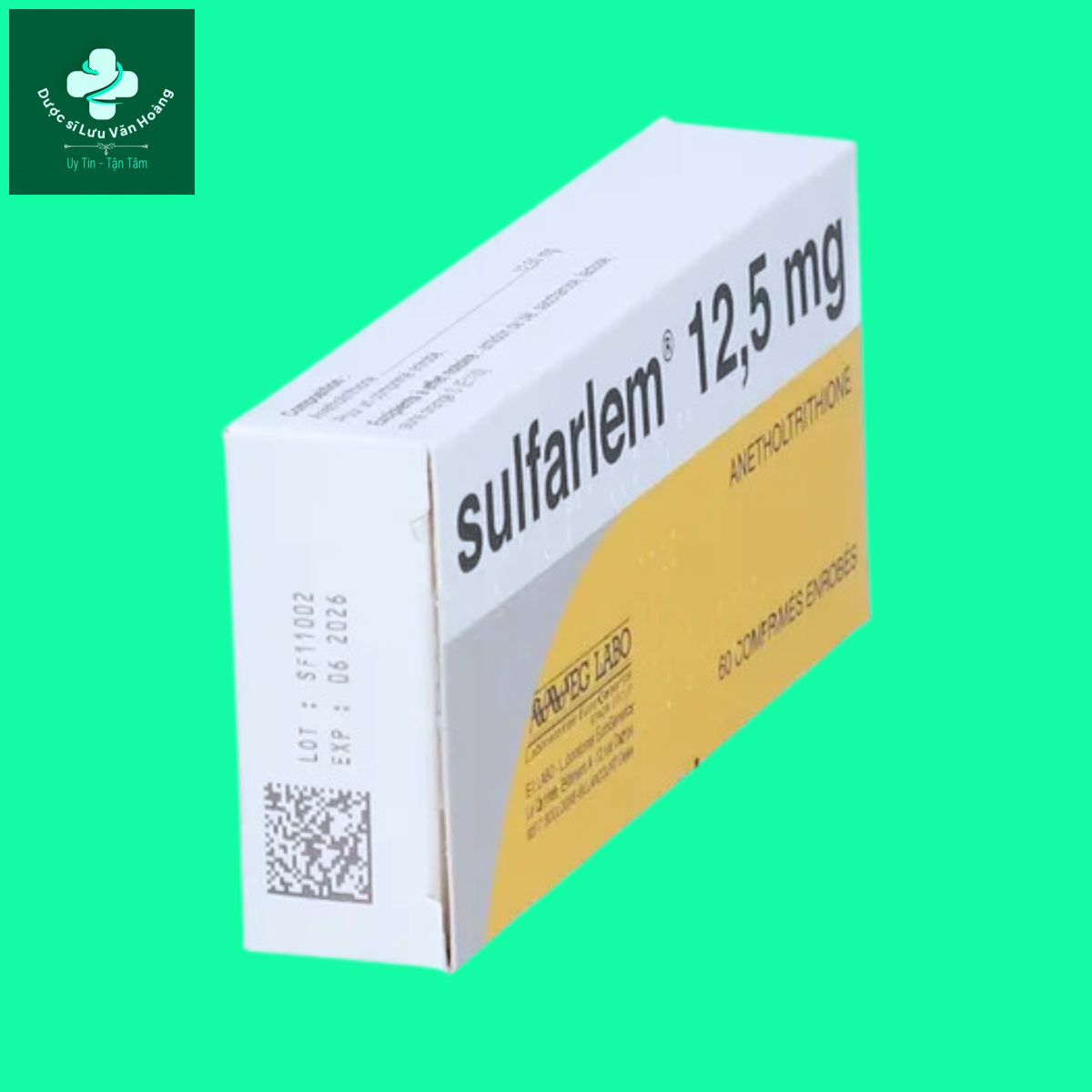 sulfarlem-12.5mg-8 Thuốc Sulfarlem 12,5mg