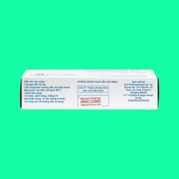 Thuốc Sunsizopin 25mg