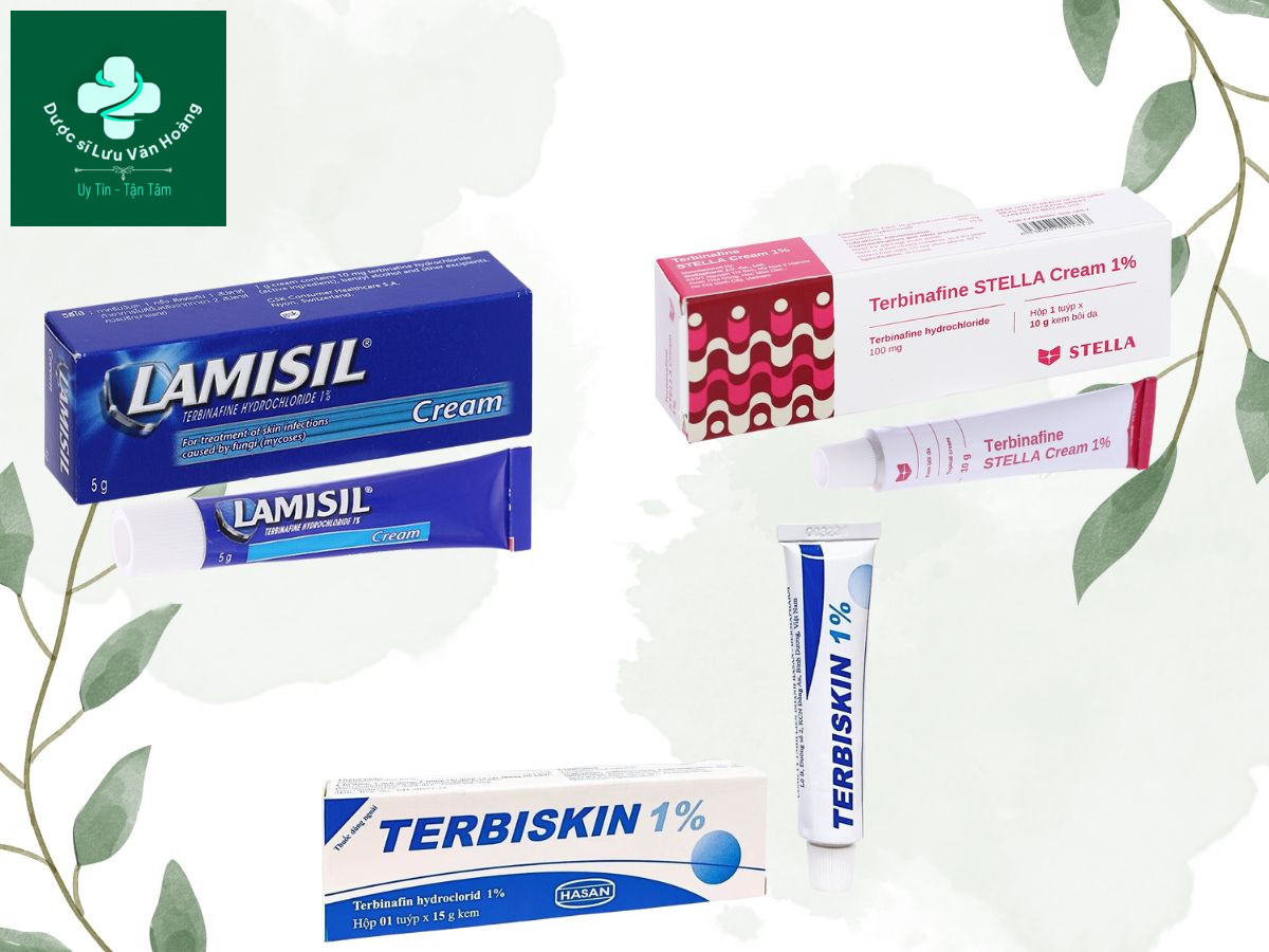 Thuốc bôi chứa thành phần Terbinafine