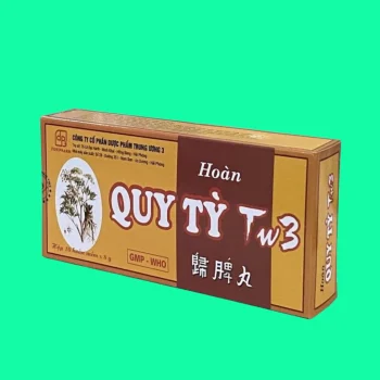 Hoàn Quy Tỳ TW3 3 Thuốc Hoàn Quy Tỳ TW3