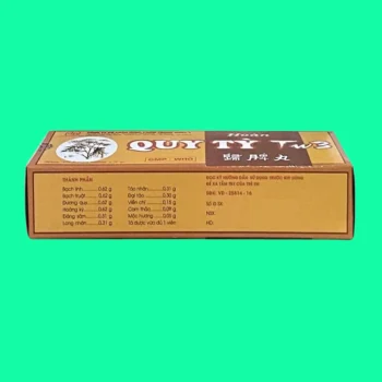 Hoàn Quy Tỳ TW3 4 Thuốc Hoàn Quy Tỳ TW3