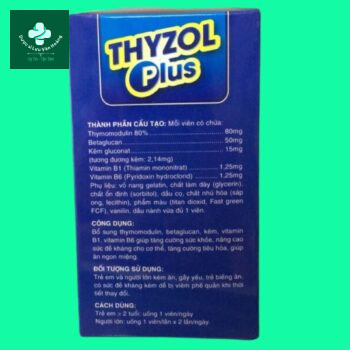 Thyzol Plus 5 Viên Uống Thyzol Plus