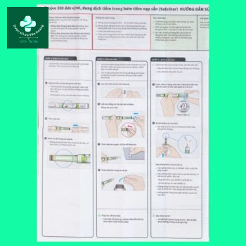 Thuốc Toujeo Solostar 300UI/ml