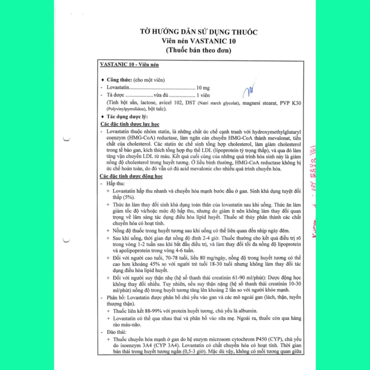 vastanic-hdsd-3 Thuốc Vastanic 10