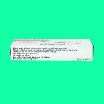 Vesicare 5mg 5 Vesicare 5mg