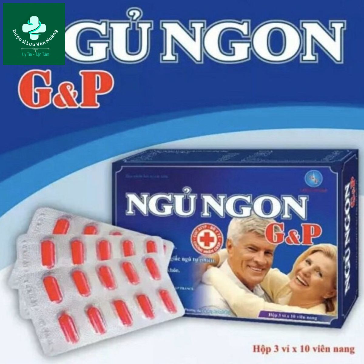 Viên ngủ ngon G&P 12 viên ngủ ngon g&p