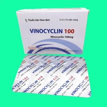 Vinocyclin 100 2 Thuốc Vinocyclin 100