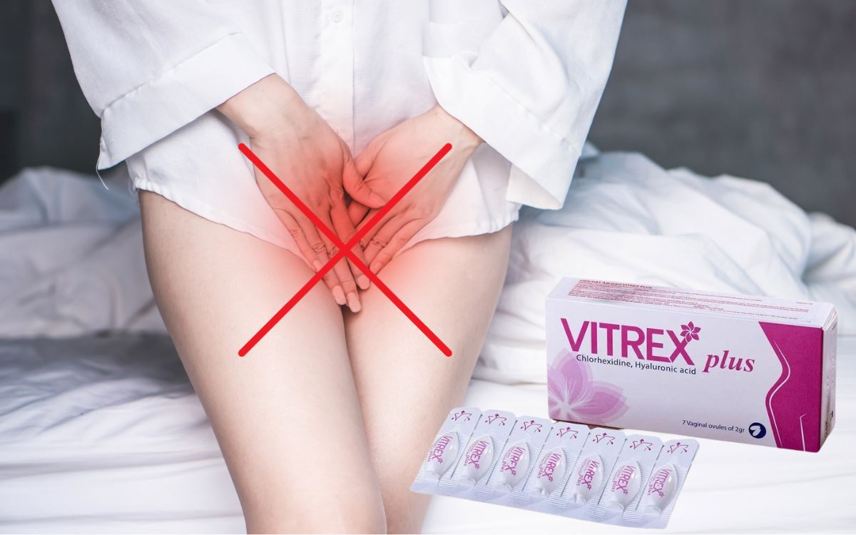 Vitrex Plus 17 Vitrex Plus gảm viêm nhiễm âm đạo