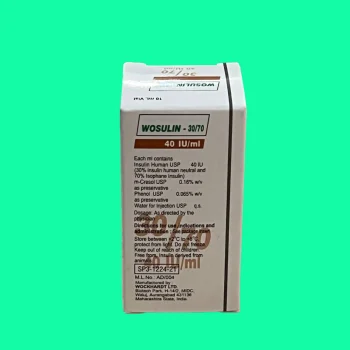 Wosulin 30/70 40IU/Ml 10ml