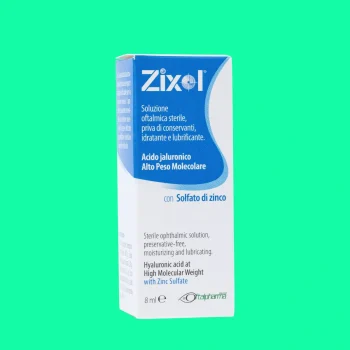 Nước mắt nhân tạo Zixol 8ml