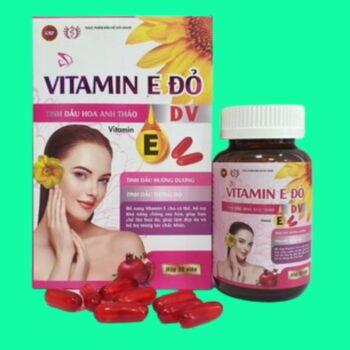 Oskin Vitamin E đỏ Hộp 30 viên 4 Oskin Vitamin E đỏ