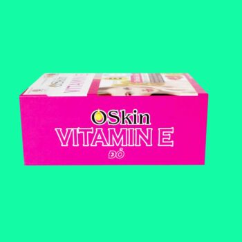 Oskin Vitamin E đỏ Hộp 30 viên 7 Oskin Vitamin E đỏ