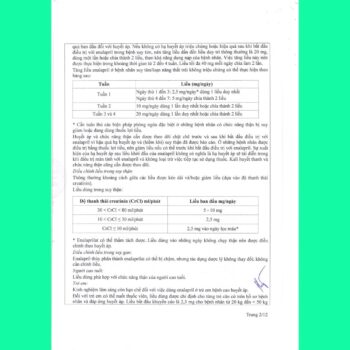 Thuốc Aginaril 5mg